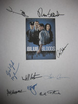 Blue Bloods signed TV script Screenplay X9 Autographs Tom Selleck Bridge... - £13.46 GBP