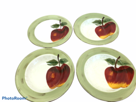 Apple Sauce Collection 4 Soup or Cereal Bowls Cambridge Potteries Hand P... - £21.86 GBP