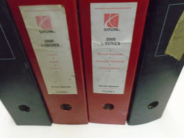 2000 Saturn L Series Service Repair Manual 4 Volume Incomplete Set OEM Books - £70.93 GBP