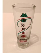 Mexico Bicentario 2010 Streamer 4&quot; Collectible Shot Glass (5-81) - $6.58