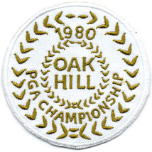 1980 62nd Oak Hill PGA Championship Golf  Badge Iron On Embroidered Patch - £7.98 GBP