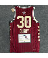 Stephen Curry SIGNED NBA All-Star Game Swingman Jersey Crimson Jersey + ... - $1,420.29 MXN+