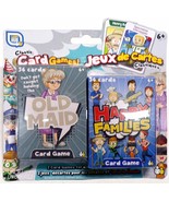 Granfix Old Maid &amp; Happy Families - Classic Cards Game (Set of 2 Pack) - £8.69 GBP