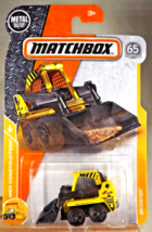 2017 Matchbox 41/125 MBX Construction 6/20 SKIDSTER Yellow w/Black 5 Spoke - £10.97 GBP