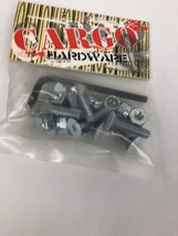 Cargo Mounting Hardware 1&quot; Allen White Head Genuine Skateboard Parts W A... - $5.93
