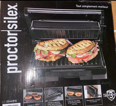 PROCTOR SILEX 2in1 COMBO PANINI PRESS &amp; COMPACT GRILL - $37.50