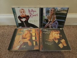 Lot of 4 LeAnn Rimes CDs: Sittin&#39; on Top of the World, This Woman, Blue, You - £8.19 GBP