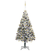 Christmas Tree Green 6 x 4 ft Plastic and metal - $156.99