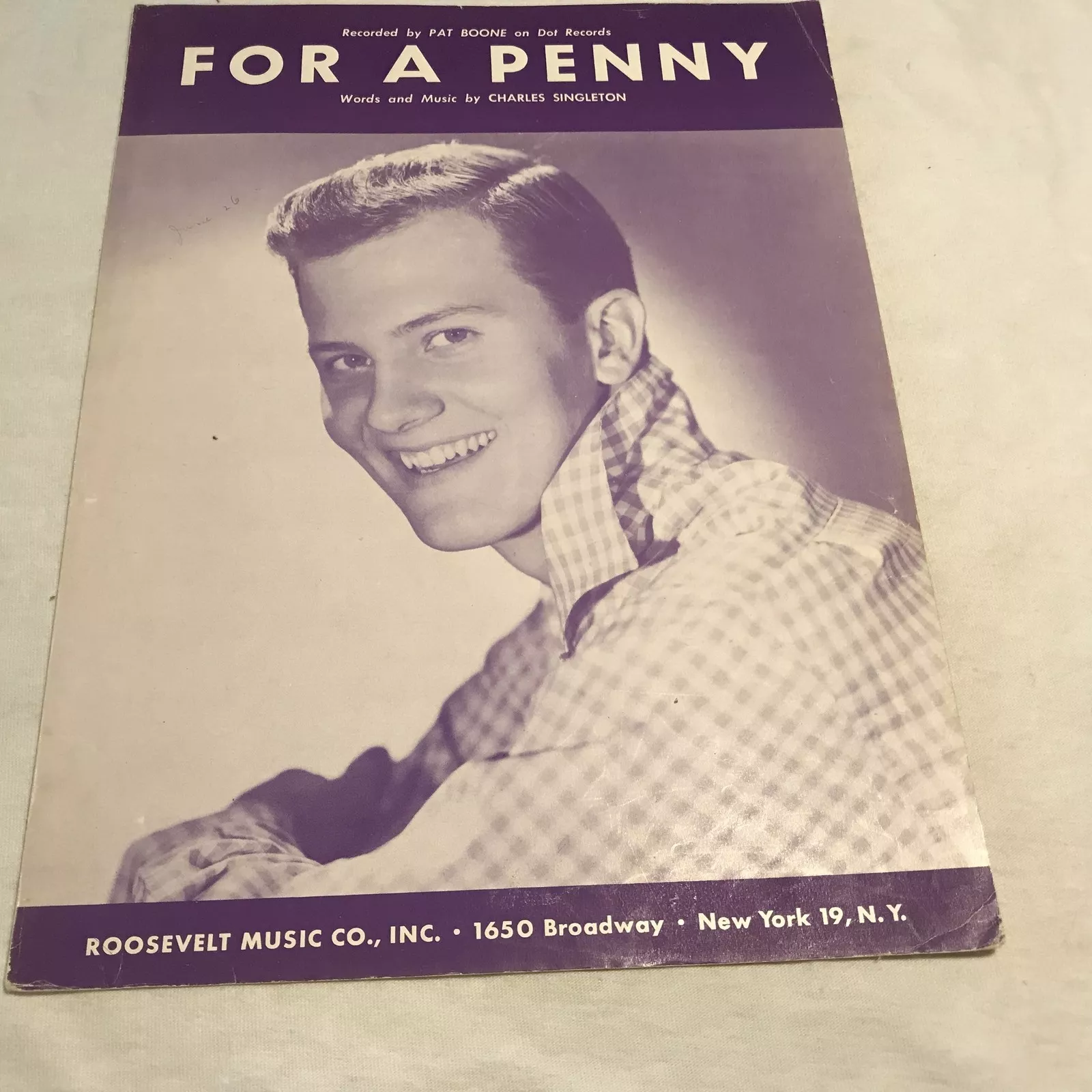 For a Penny (sheet music) - $8.20 CAD