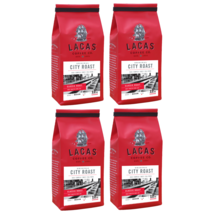 Lacas Coffee Original City Roast Medium Roast Fine Grind 4 pack 12 oz. - £43.58 GBP