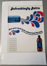 Pepsi Throwback with Natural Sugar Preproduction Advertising Art Work Re... - $18.95