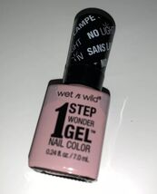 Wet n Wild 1 Step Wonder Gel Nail Color #721A Pinky Swear IB: #411 - $195.98 MXN