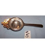 EPNS English Pierced End Tea Strainer w/Handle-Lot SS5 - $30.00