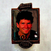 1994 &quot;Action Packed&quot; Pinback - Bernie Kosar - Miami Dolphins - Preowned - £6.71 GBP
