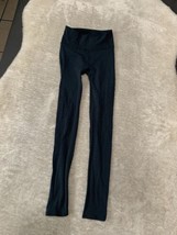 Lululemon Reveal Tight Blue Leggings Size 2 Athletic Yoga Pants  - $24.74