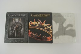 Game of Thrones DVD Box Set Lot of 3 Season 1 2 3 HBO Series Discs NM - $17.41