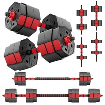 Professional Grade Adjustable Weights Dumbbells Set Of 2 Weight Set For Home Gym - £175.47 GBP