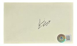 Jim Ringo Green Bay Packers Signed Index Card BAS BL59896 - £31.00 GBP