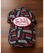 Vintage Von Dutch Originals Y2K  All Over Logo Hat Cap HTF - $247.50