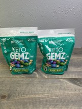 *2 packs of Keto Gemz dark chocolate peanut  no sugar company 2g net carbs - £17.35 GBP