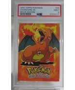 Pokemon Charizard E6 Topps Movie Edition 1999 PSA 9 MINT      A - $47.50