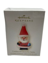 Hallmark Keepsake Cookies &amp; Cocoa For Santa Christmas Ornament 2008 - £7.81 GBP