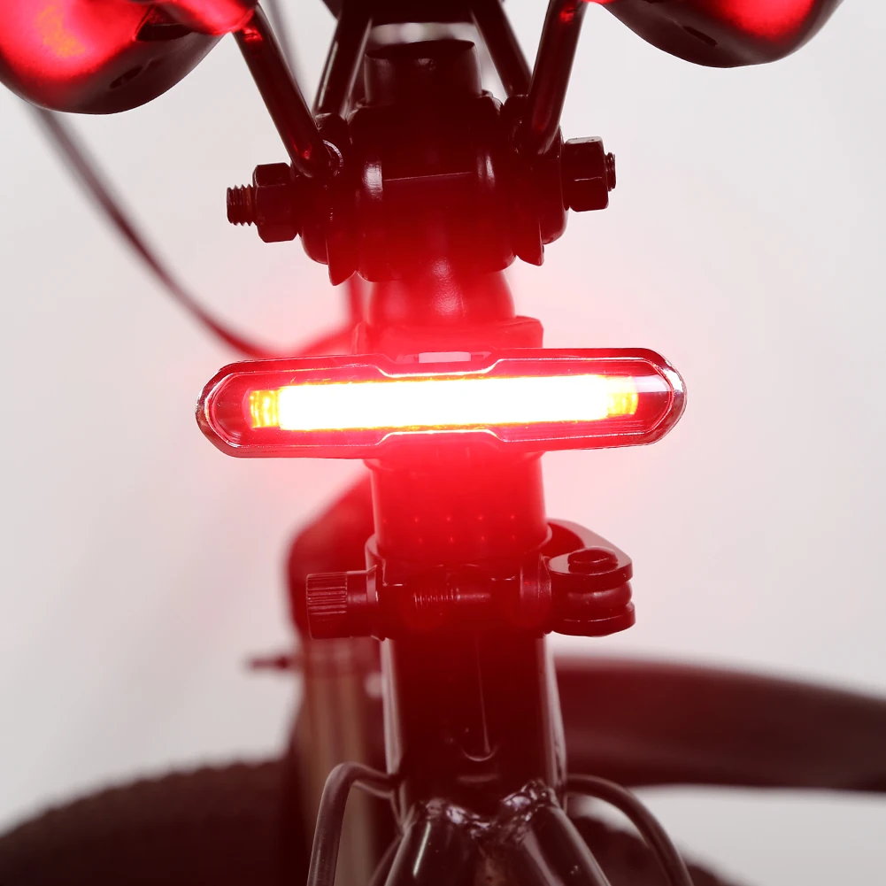 Bicycle Light Dual Color Waterproof USB Rechargeable Multi Lighting Modes Bike - £10.07 GBP+