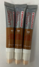 Rimmel London Lasting Finish 25HR Breathable Concealer-600 Dark *Triple ... - £12.73 GBP