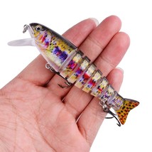 Multi Section Sea B Hard Fishing Lure 3D Fish Eyes 110mm Crankbaits Minnow Fake  - £51.26 GBP
