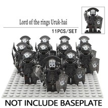 11Pcs/set Uruk-Hai Heavy Infantry Army The Lord Of The Rings Minifigure Toy - $23.99