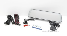 Rexing M2 M2-BBY 2K Front and Rear Mirror Dash Cam with Smart GPS Grade B - £27.32 GBP