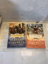 2 Cornwell Novels PB A Crowning Mercy &amp; The Fallen Angels - £4.28 GBP