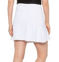 NWT Ladies G LIFESTYLE White GOLF TENNIS Godet FLOUNCE FLARE SKORT S M & L image 2