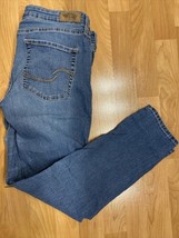 Levi&#39;s Signature Modern Slim Jeans Womens Size 16M Blue Denim 34x29 - £10.13 GBP