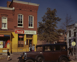 Grocery market with Coca-Cola sign in Washington DC 1941 Photo Print - £6.91 GBP+