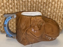 Universal Studios Jurassic World T-Rex Head 3D Coffee Mug Zak! Creations - £9.03 GBP