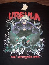 Walt Disney THE LITTLE MERMAID URSULA T-Shirt MENS SMALL NEW w/ TAG - $19.80