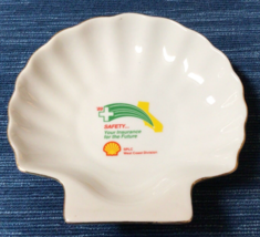 Vintage 1989 Shell Gas Oil Promotional Trinket Dish West Coast SPLC 5&quot; ~... - £22.69 GBP