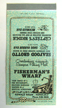 Fisherman&#39;s Wharf - Kewalo Honolulu, Hawaii Restaurant 30 Strike Matchbook Cover - £1.37 GBP