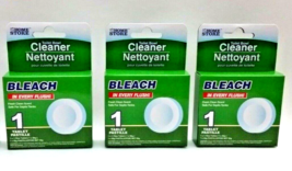 LOT 3 Toilet Bowl Cleaner Tablets Fresh Clean Scent 1 TAB PASTILLES in E... - $295.61 MXN