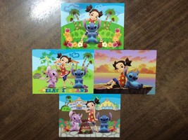 Disney Lilo Stitch Best Friendship Forever postcard set. Limited Rare NEW - £11.85 GBP