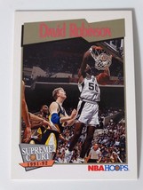 1991-92 Hoops #496 David Robinson Spurs Supreme Court Basketball Card - £0.79 GBP