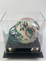 Miami Dolphins Autographed Mini Helmet Signed by 5 Different Players - £74.45 GBP