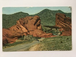 ✍️ Collectible Postcard Posted w/STAMP ✉️ Red Rocks Park Denver Mountain Parks - £1.92 GBP