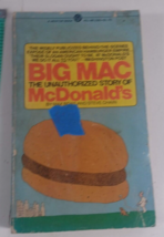 Big Mac The Unauthorized Story Of McDonald&#39;s Paperback Book by Max Boas 1977 - £4.67 GBP