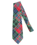 Tango by Max Raab Vintage Men's Cotton Plaid Tie - $14.00