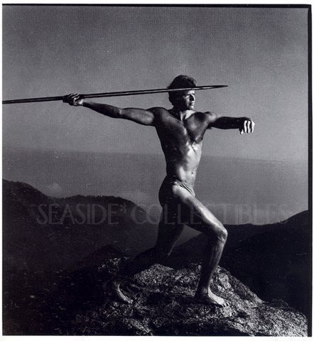 Primary image for LEIBOVITZ 1980s Duotone WORKING BODIES Olympic Javelin 