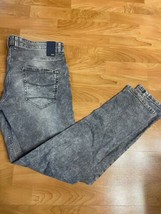 Men’s Basics Denim Junction Jeans 36 Blade Low Rise Super Skinny Tapered... - $10.89