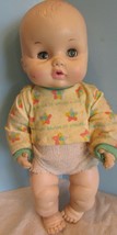 Vintage 1969 12&quot;  EFFANBEE   OPEN CLOSE EYES Vinyl Baby Doll - £17.30 GBP