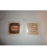 Lot of 2 Stag Beer Coasters - $222.71 MXN